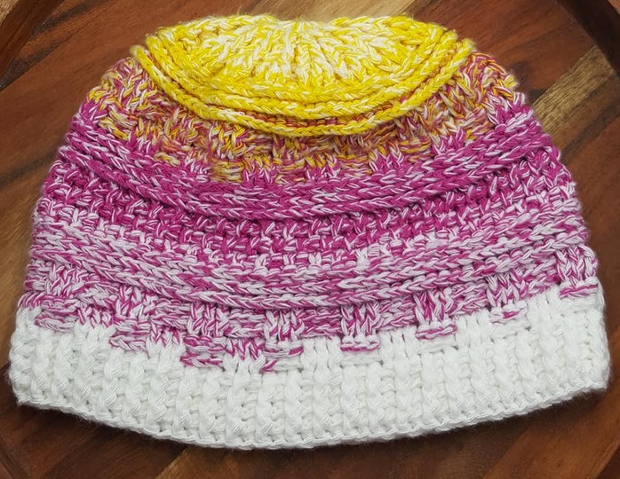 Häkelanleitung "Frosty" für eine Mütze oder Beanie