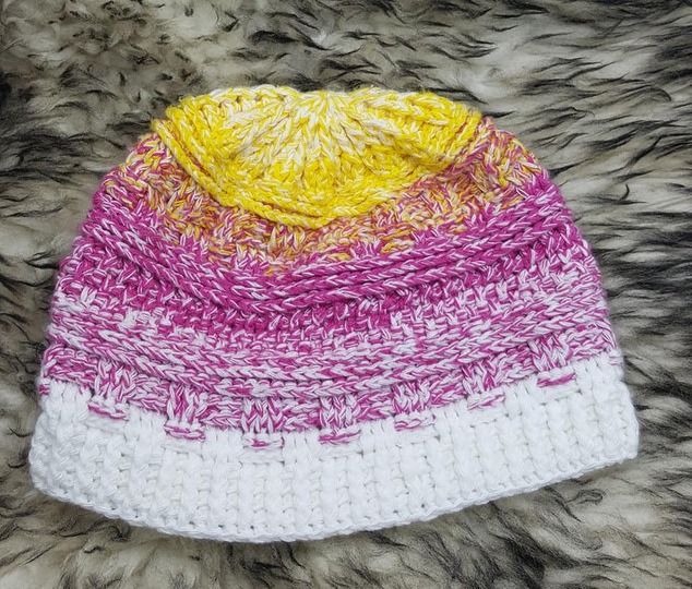 Häkelanleitung "Frosty" für eine Mütze oder Beanie