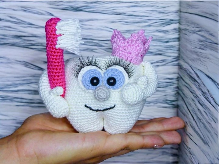 Putzi Sauberzahn - Häkelanleitung