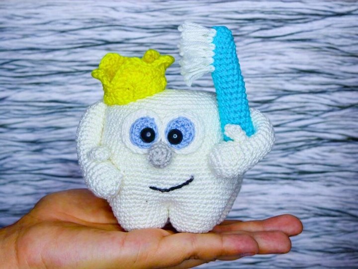 Putzi Sauberzahn - Häkelanleitung