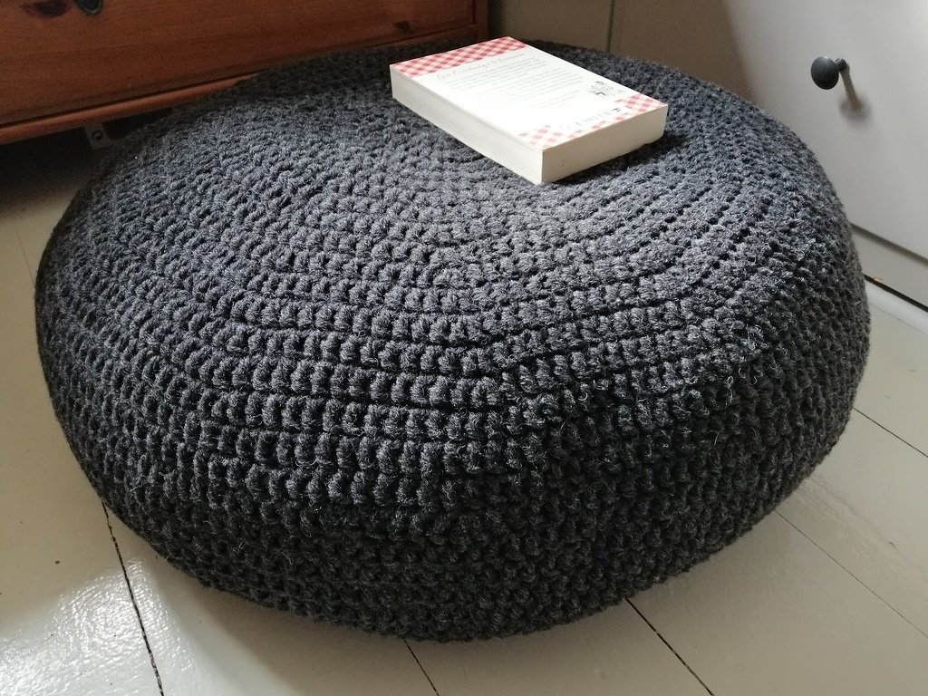 großes Sitzkissen häkeln - Bild 3