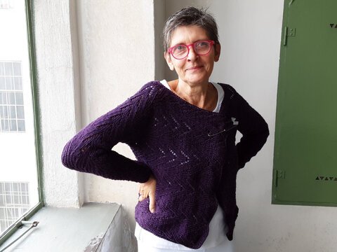 Strickanleitung * Strickjacke * Lacejäckchen "Nereiden"