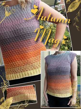 Pullover Autumn Magic mit langen oder kurzen Armen