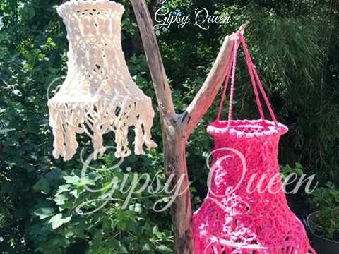 Häkelanleitung Gipsy Lampe