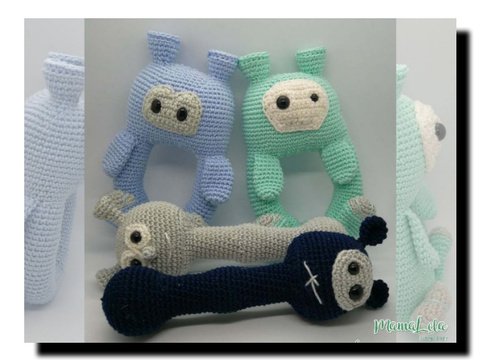 Greiflinge Monsterchen - Häkelanleitungen