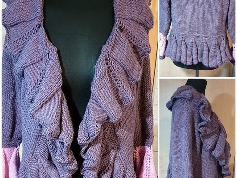 Anleitung Rüschenjacke Cosima