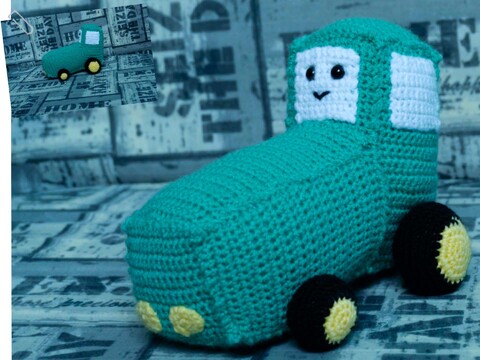 Crochet pattern: tractor Terry