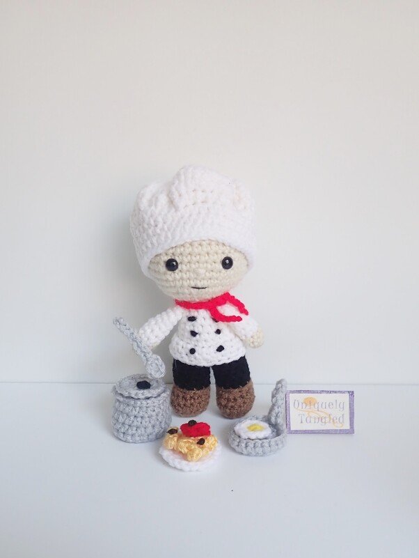 Chef Felton- Crochet Amigurumi Pattern PDF- English - Image 3