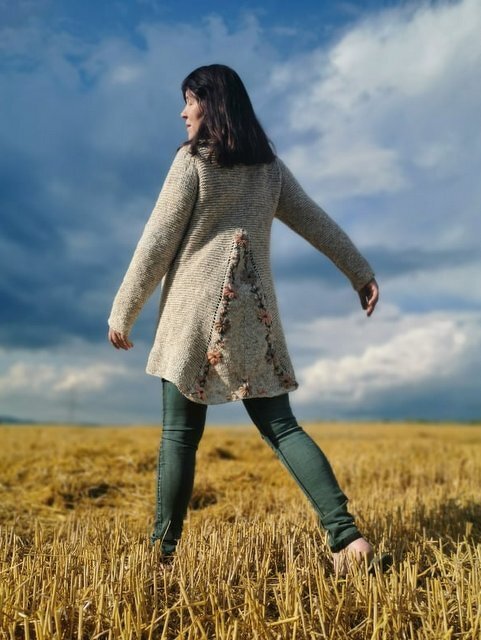 Strickanleitung RVO * Cardigan * Damenjacke * alle Größen  S - XXXL * 2 Varianten - Bild 3