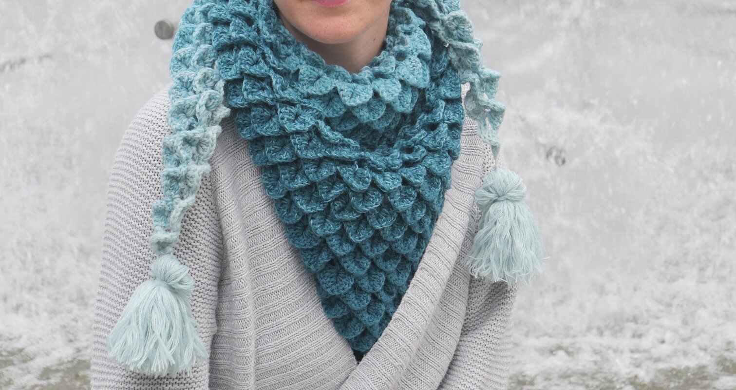 Häkelanleitung Dreieckstuch Arielle - Bild 2