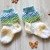 Strickanleitung Babysöckchen, Babysocken, Sohlenlänge ca. 9 cm   #265