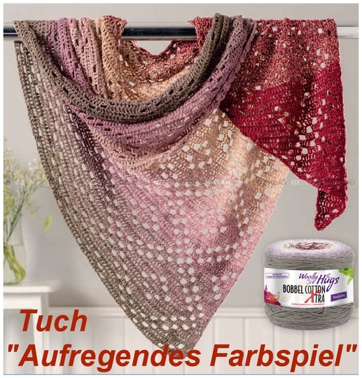 Tuch "Aufregendes Farbspiel"