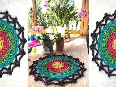 Tischdecke/ Platzdeckchen "Give me your Hand"