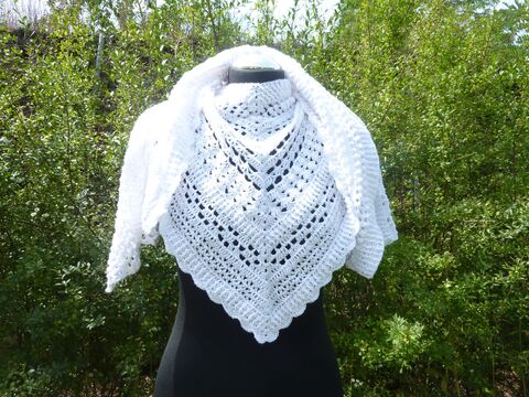 Häkelanleitung - V-Schal "le combiné"