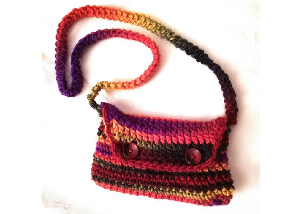 Häkelanleitung kleines Täschchen - Media-Täschchen - Bild 5