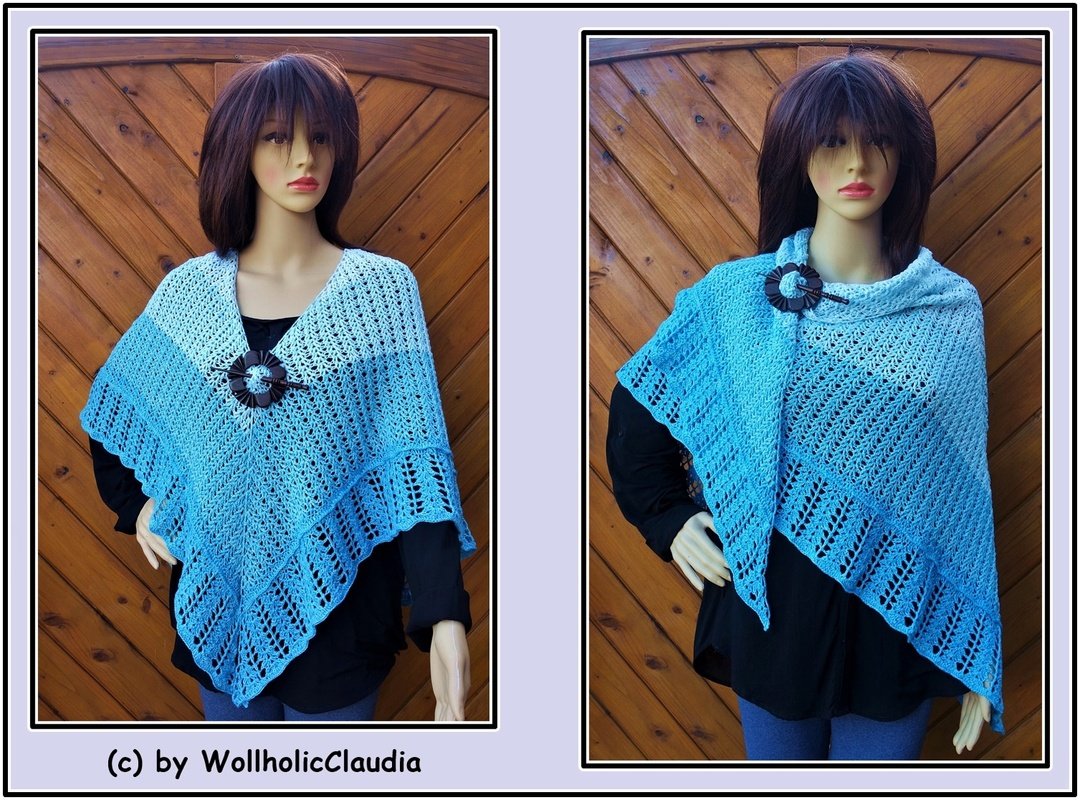 Häkelanleitung Dreieckstuch "Romantik" - Bild 2