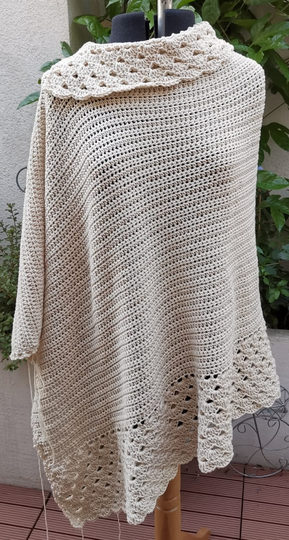 Poncho & Beanie Set "Carissima"