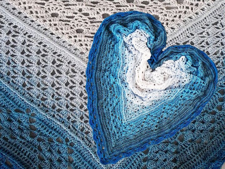 Häkelanleitung Tuch Amazonas