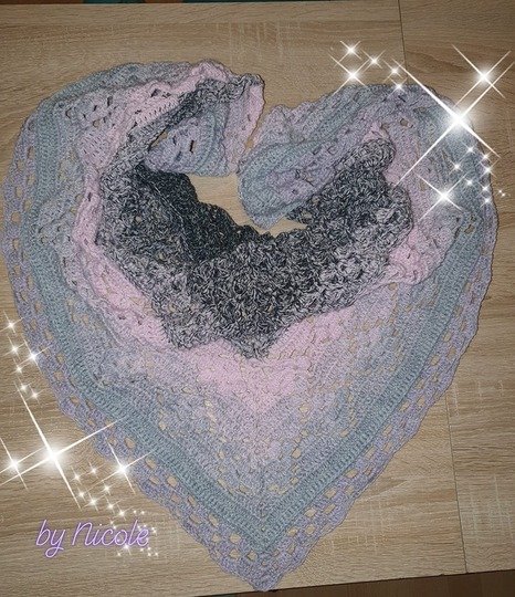 Häkelanleitung Tuch Amazonas