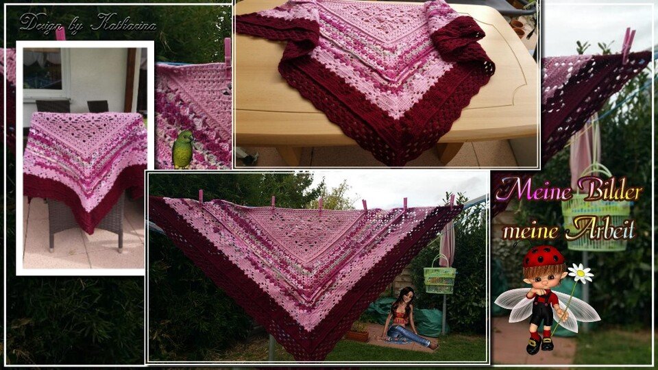 Häkelanleitung Tuch Amazonas