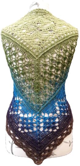 Häkelanleitung Tuch Amazonas