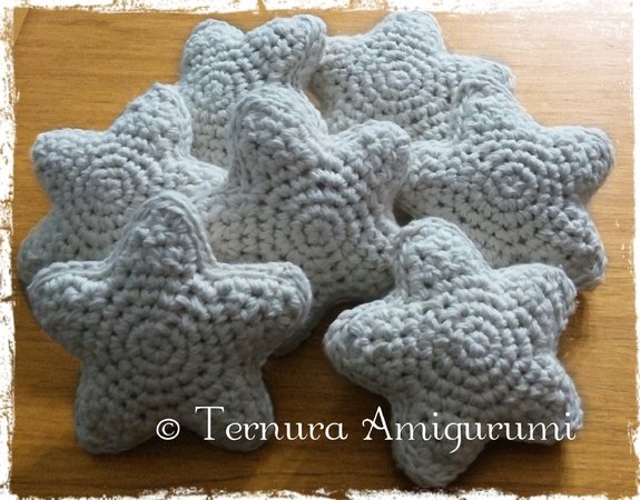 Crochet pattern little star! PDF ternura amigurumi english- deutsch- dutch