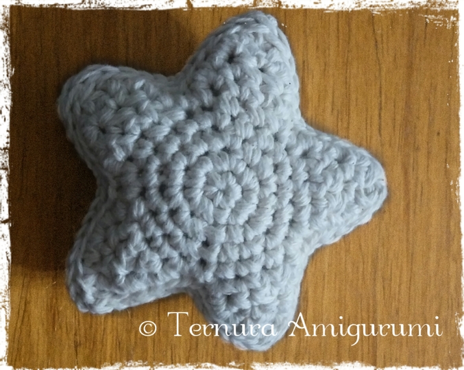 Häkelanleitung kleiner Stern! PDF ternura amigurumi english- deutsch- dutch