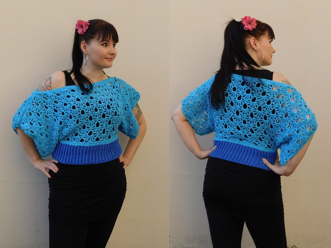 Pulli CRYSTAL Häkelanleitung