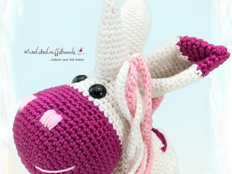 Häkelanleitung Kuschelschnuffelbande Mini Einhörnchen Flöckchen