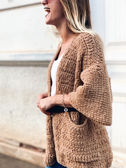 Cardigan KATHA Häkelanleitung PDF