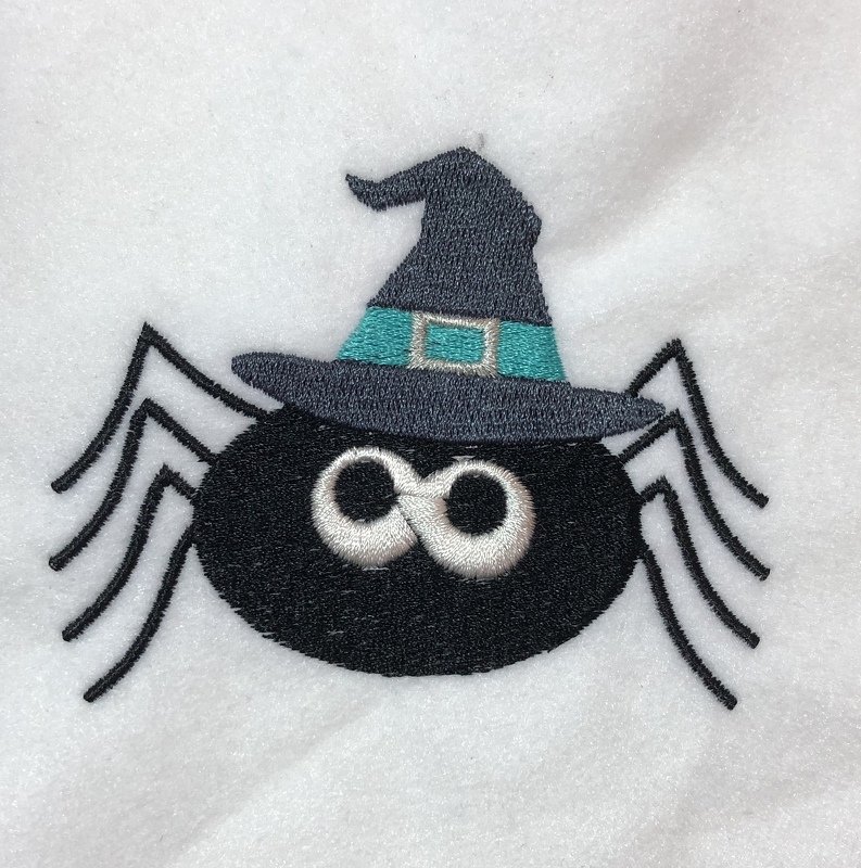 Spinne mit Hut 10x10 - Bild 2