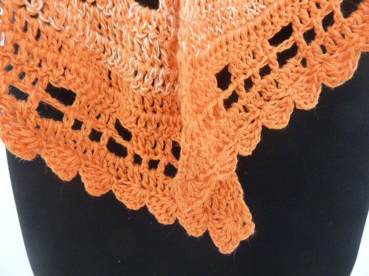 Häkelanleitung - Tuch "Give me five"