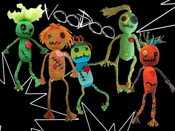 Häkelanleitung Voodoo Amigurumi Halloween Anleitung Voodoopuppe häkeln