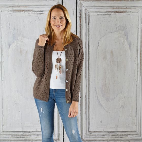 Strickanleitung Damenjacke "Delhi" 760020