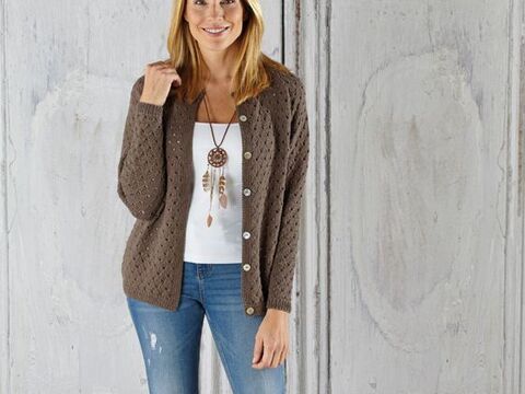 Strickanleitung Damenjacke "Delhi" 760020