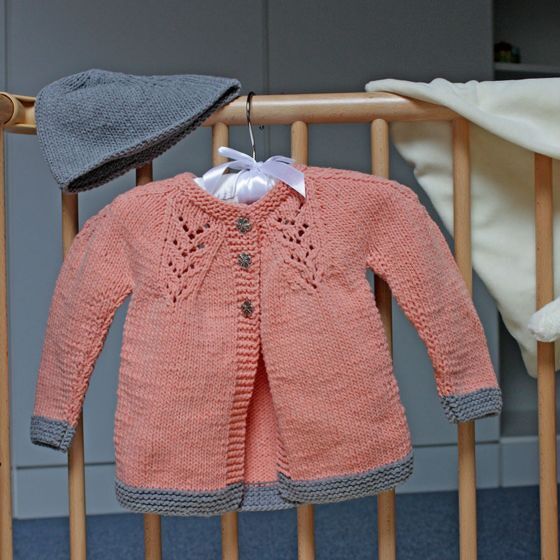 Strickanleitung Kinderjacke &amp; Mütze "Melazzo" 760090
