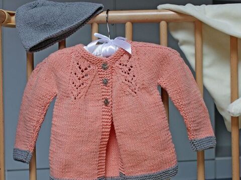 Strickanleitung Kinderjacke & Mütze "Melazzo" 760090