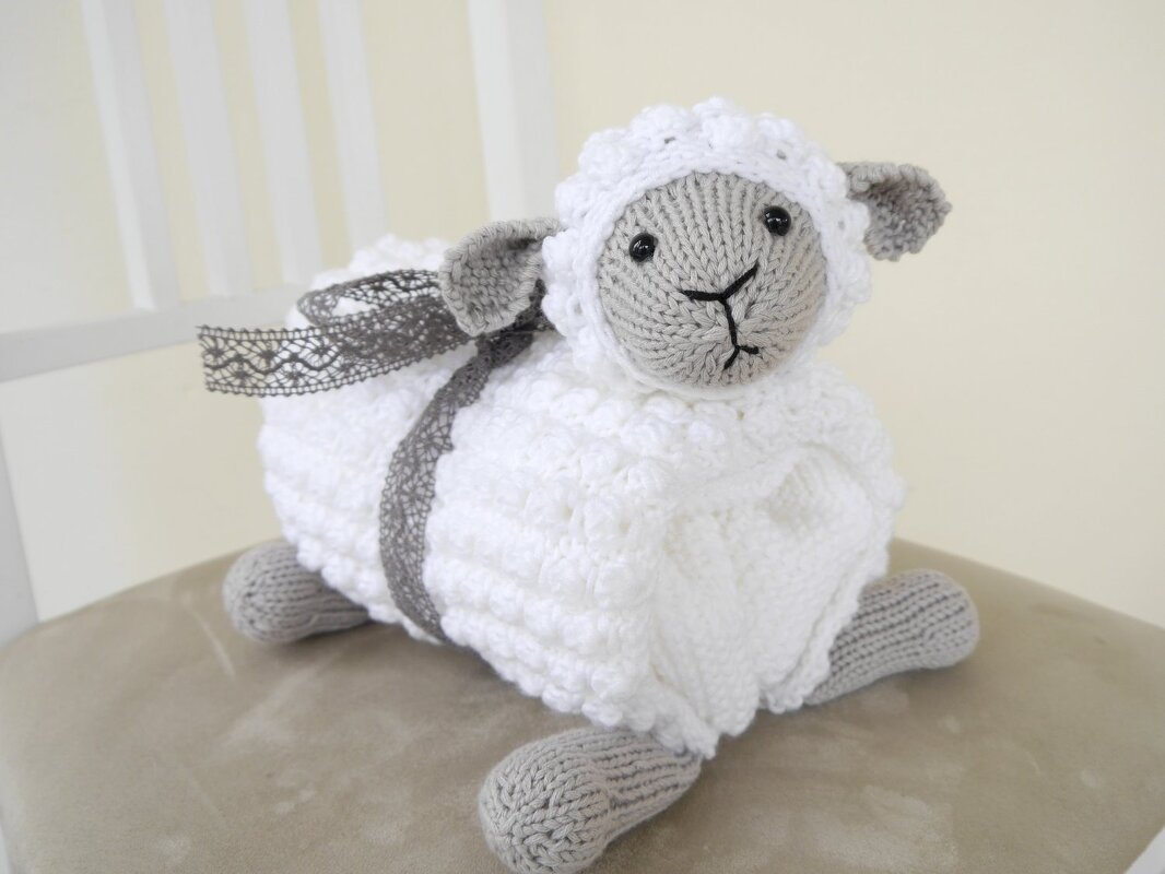 Knitting Pattern - Baby Blanket SCHAAFI - No.224E