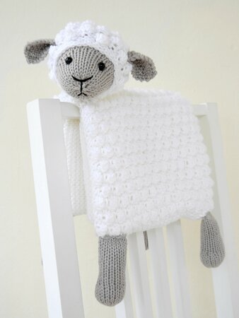 Knitting Pattern - Baby Blanket SCHAAFI - No.224E