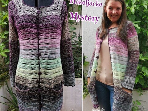 Häkeljacke "MYSTERY" - RVO