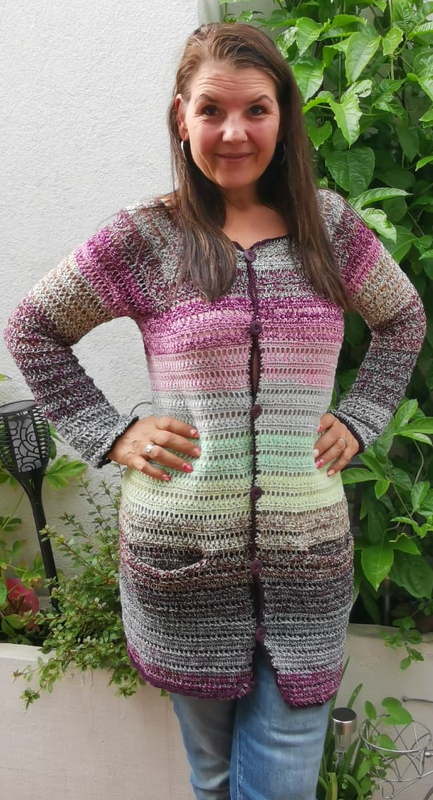 H&auml;keljacke "MYSTERY" - RVO - Bild 4