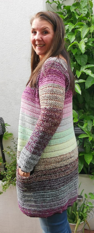 H&auml;keljacke "MYSTERY" - RVO - Bild 6