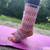 Häkelanleitung - Yoga-Pilates-Socken "OM" (alle Größen)