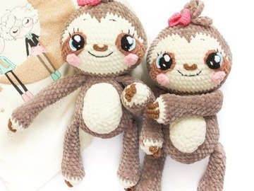Sloth Baby Crochet pattern