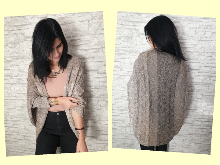 156 Strickanleitung Seelenwärmer Over Size Bäumelein