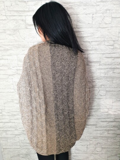 156 Strickanleitung Seelenwärmer Over Size Bäumelein