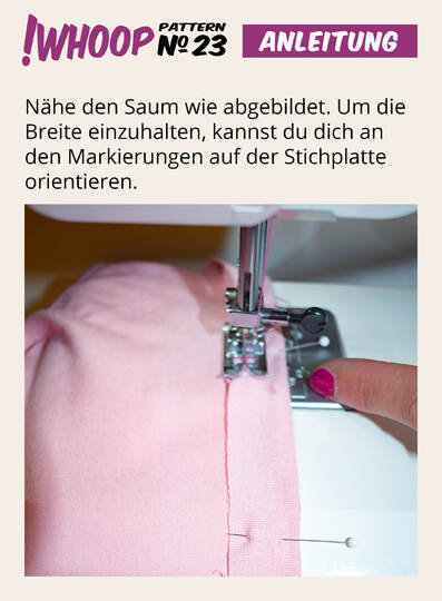 !Whoop No 23 Kleid Schnittmuster & Nähanleitung 32-46