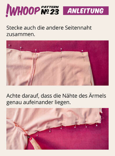 !Whoop No 23 Kleid Schnittmuster & Nähanleitung 32-46