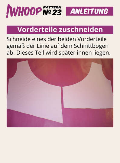 !Whoop No 23 Kleid Schnittmuster & Nähanleitung 32-46