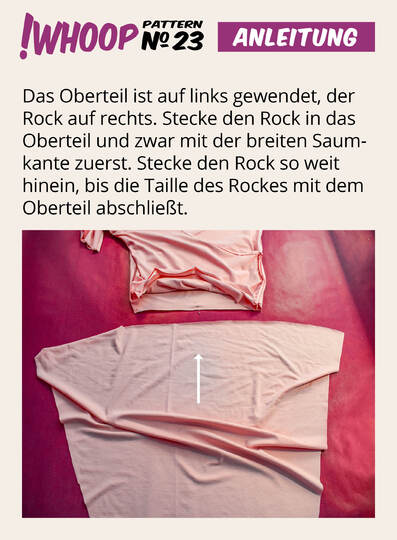 !Whoop No 23 Kleid Schnittmuster & Nähanleitung 32-46